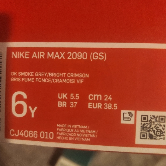 Plaid Air Max 1’s 6Y/ 7.5 W EUC - Picture 5 of 5